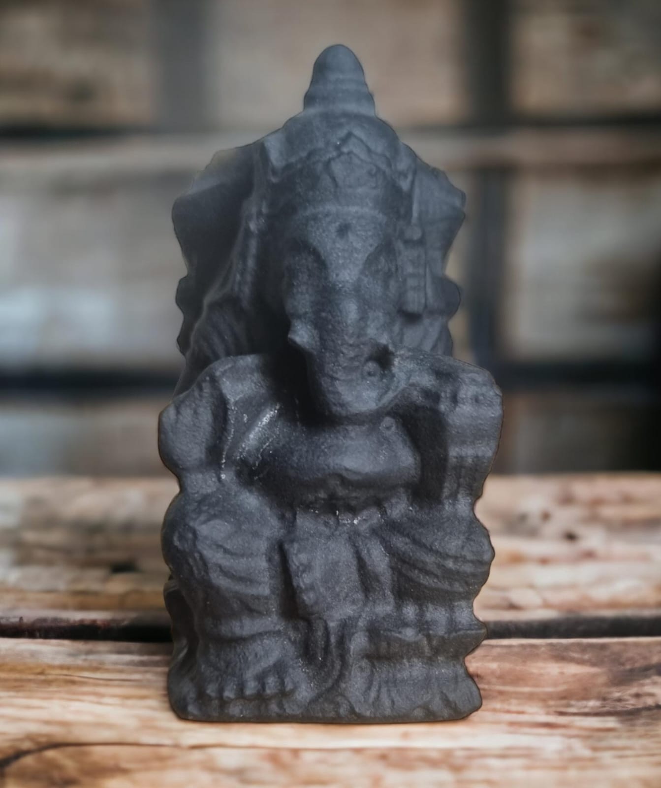 Figura Ganesh Obsidiana