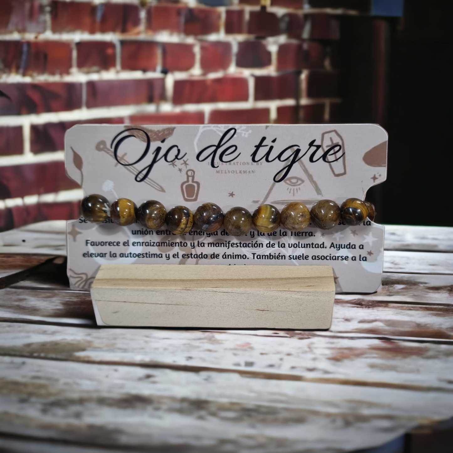 Pulsera ojo de Tigre